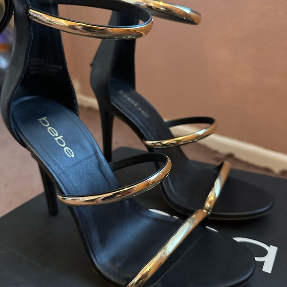 BEBE Berdine Ankle-Strap Dress Sandals - Size 7 - Picture 3 of 7